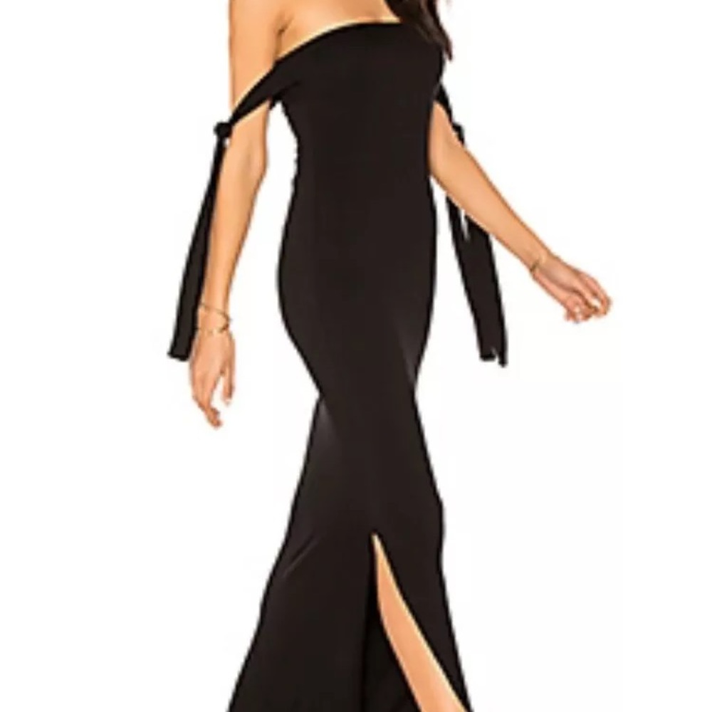 Revolve ♥️ Gemma Clayton Maxi Dress in Black - Picture 4 of 13